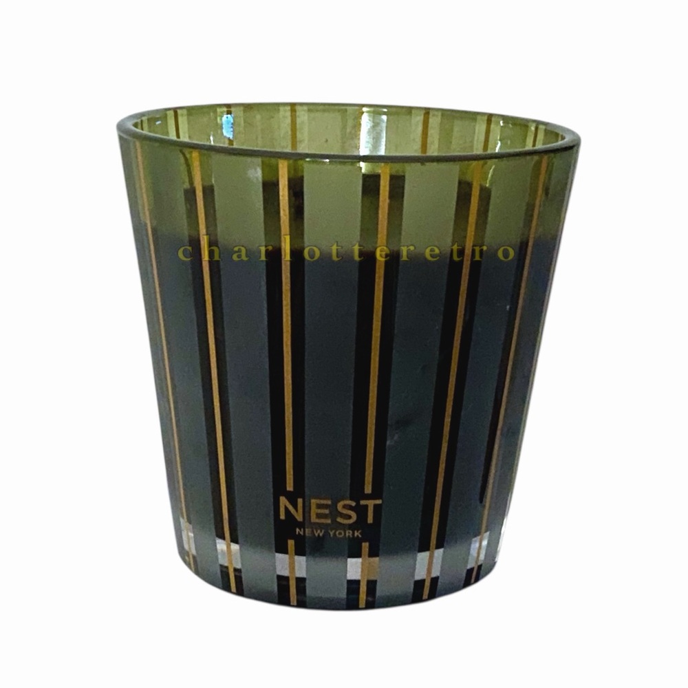 NEST New York 3 Wick Glass Candle • Pistachio & Wild Fig